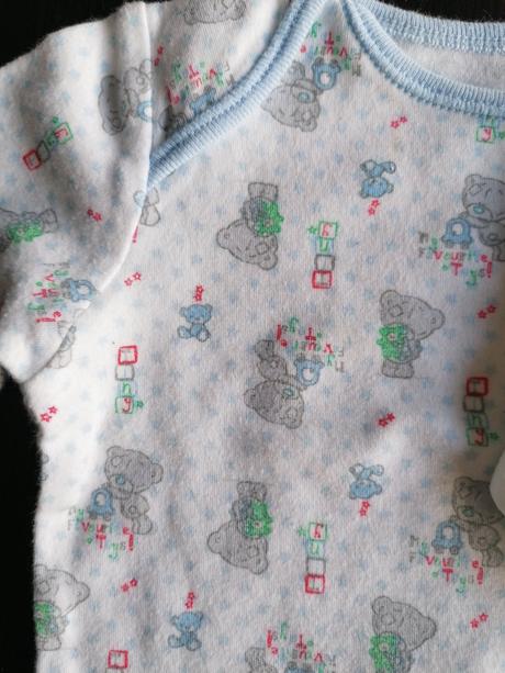 Modré body macko, f&f,74