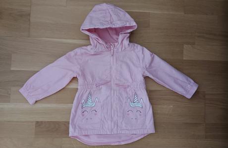 Tenká ružová bunda, sinsay,80