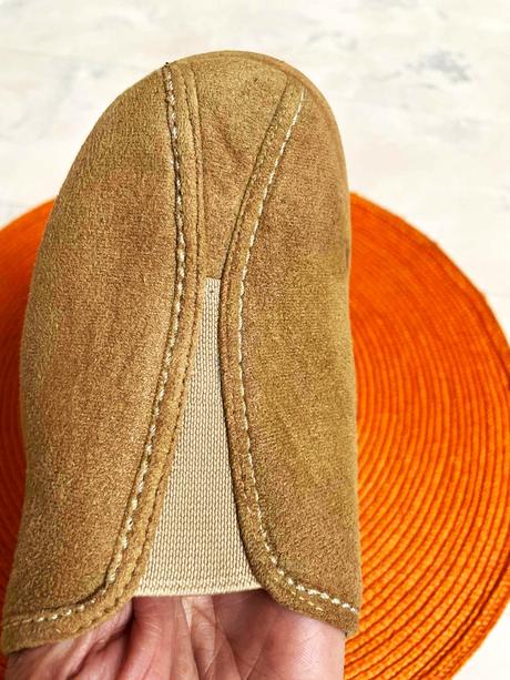 Zateplené papuče na kline, 37