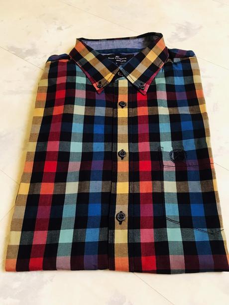 Kockovaná košeľa l/xl, marks & spencer,xl