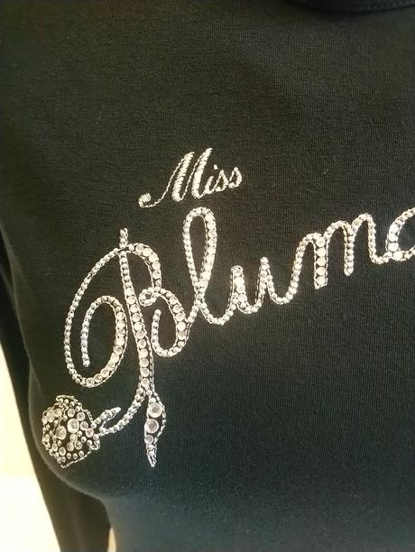 Dámsky elastický čierny top, bluemarine, xs, xs