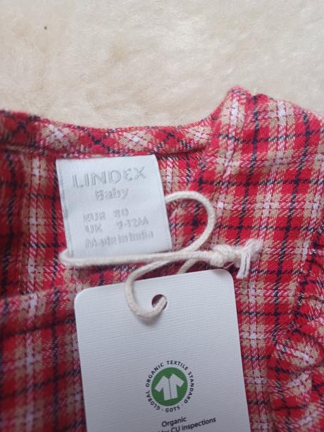 Šaty lindex(nové s visackou), lindex,80