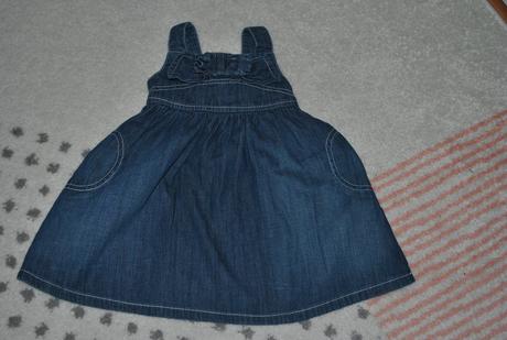 Rifľové šatky na traky, old navy,92