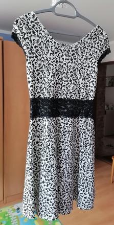 Šatky s čipkou - m, m