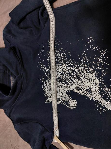 Mikinove šaty/ predlzena mikina-kôň 134/140, tcm,134