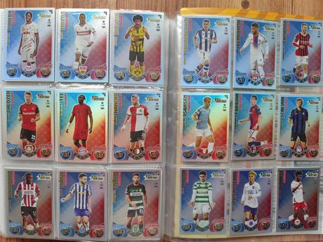 Futbalové kartičky ucc topps match attax 2024/25, 