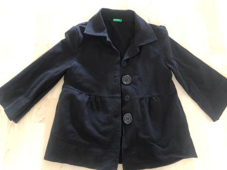 Benetton teplakove sako 164/xs/s, benetton,xs