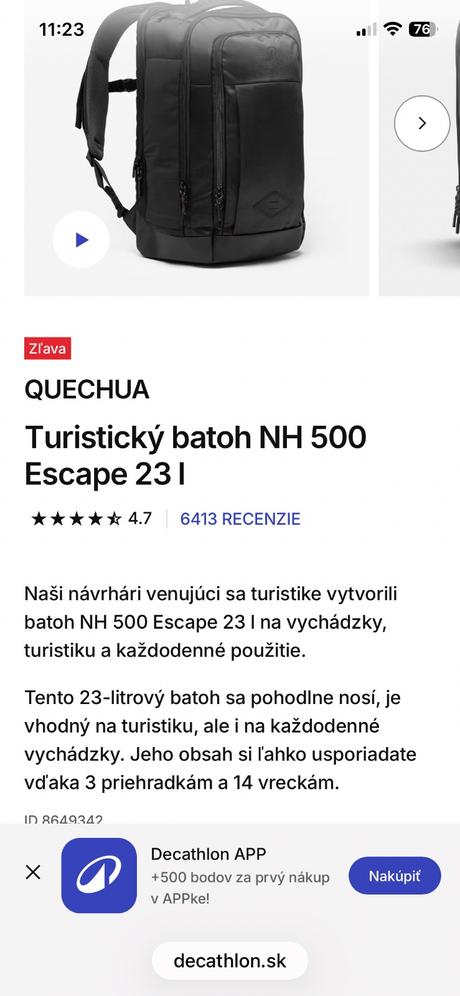 Ruksak quechua,