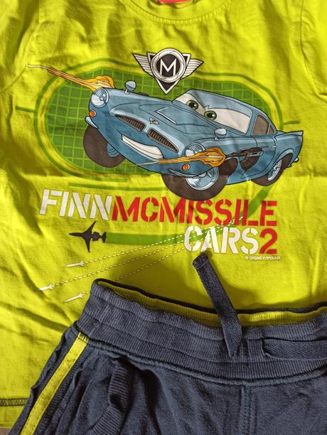 Tričko+kraťasy cars 2, disney,116