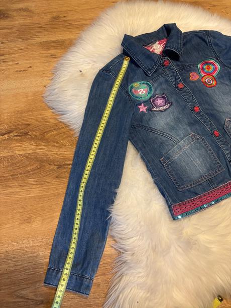 Riflova bunda vysivana, desigual,146