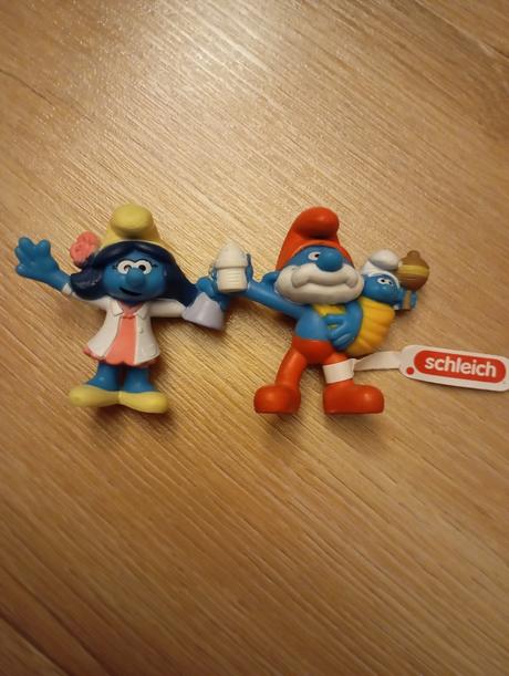 Schleich figúrky šmolko,