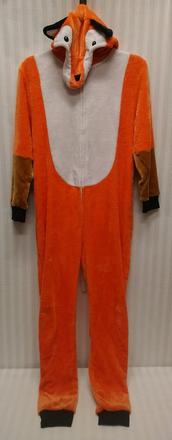 Kostým fleesový overal líška, fuanna, m - xl,