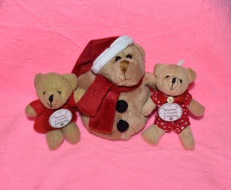 Vianočné medvedíky,