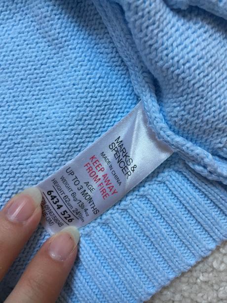 Svetrik + mikinka - m&s - 62 - super stav, marks & spencer,62