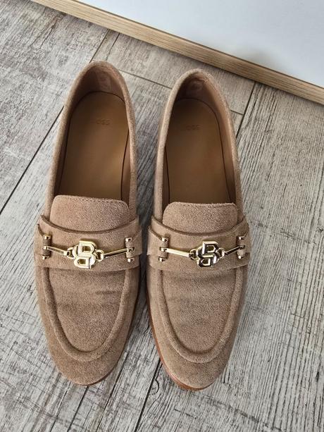 Kožene mokasiny hugo boss, hugo boss,39