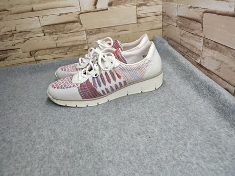 Rieker 42 - dámske látkovo kožené  topánky, rieker,42