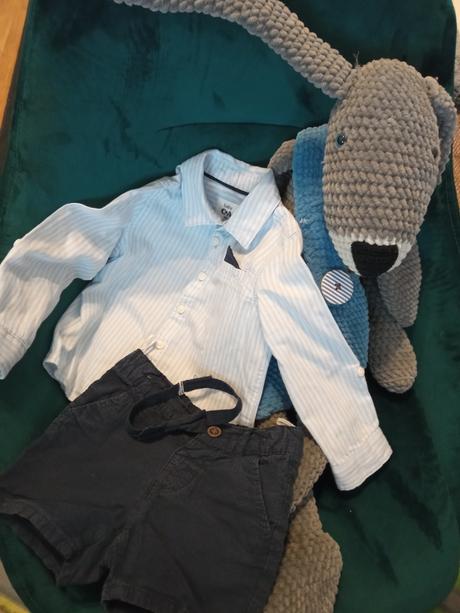 C&a trojdielny set nohavice, košeľa, motýlik, c&a,86