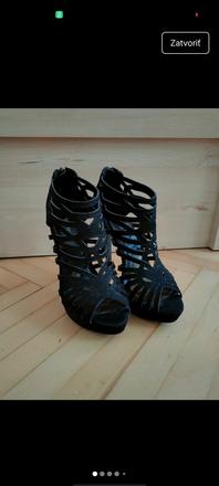 Topánky na vysokom podpätku, graceland,37