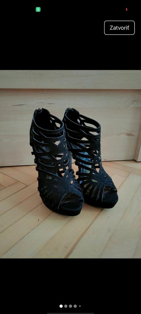 Topánky na vysokom podpätku, graceland,37