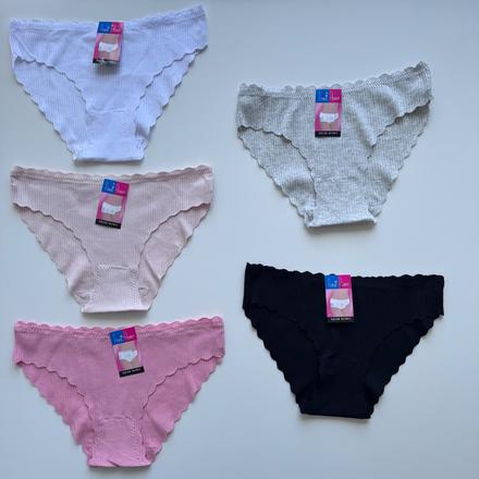 Dámske bezšvové bavlnené nohavičky f6613, l / m / s / xl