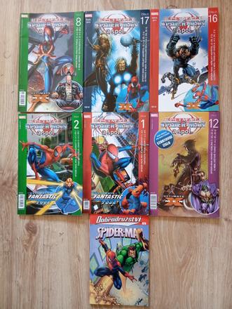 Komiksové knihy spiderman, 