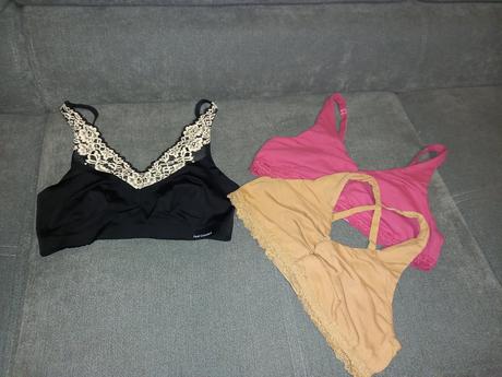 3x podprsenka bralette 36/38, bonprix,75a - s