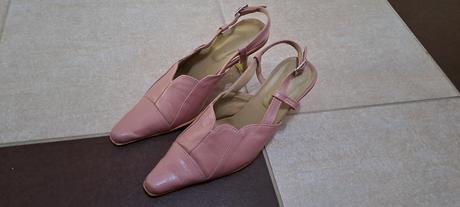 Ružové (staroružovej farby) lodičky, veľ. 35, 35