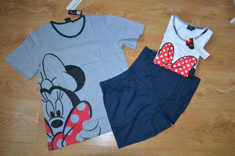 Bavlnené pyžamo minnie, l / m / s / xl / xs