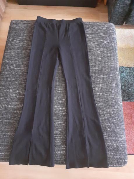 Leginové nohavice s rozparkom, takko,158