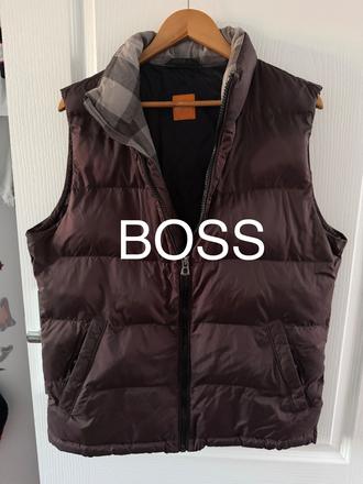 Oryginalna kamizelka męska hugo boss orange, hugo boss,xl