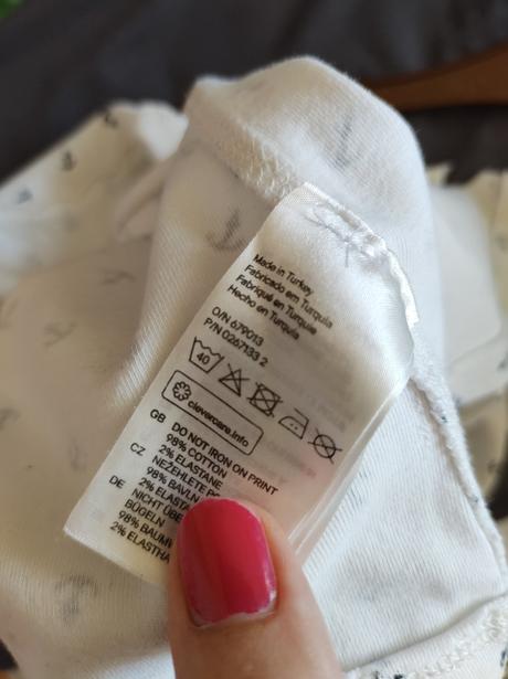 Tielko s námornickym motívom, h&m,m