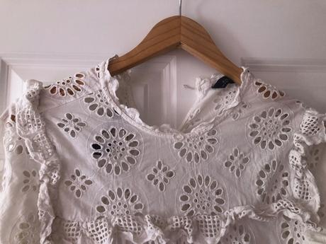 Biela madeirová blúzka zara, xs/34, zara,xs