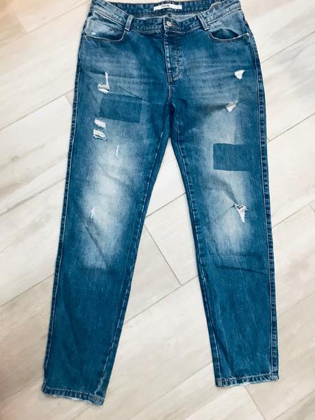 Perforované rifle od sinsay, sinsay,40