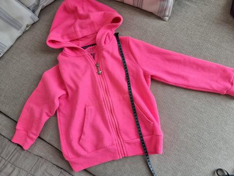 Neonovo ruzova mikinka f&f 6-7, f&f,122