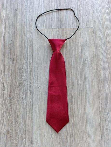 Chlapčenská bordová kravata, 