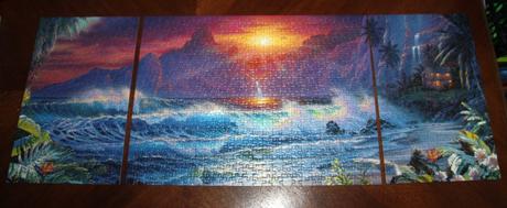 Puzzle triptychon pláž 1000, 