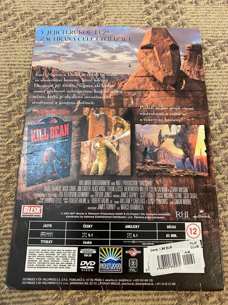 Dvd rozprávky dinotopie míľ pod morom,