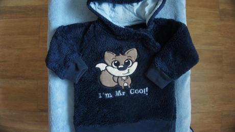 Mikina s kapucňou tmavomodrá, dopodopo,74