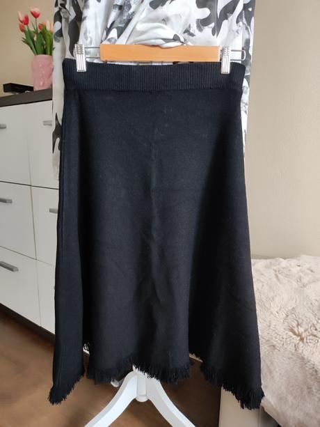 Vlnena sukňa deeppink, m