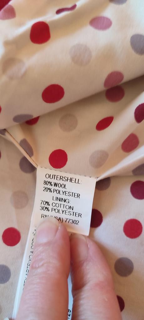 Vlneny kabatik, zara,74