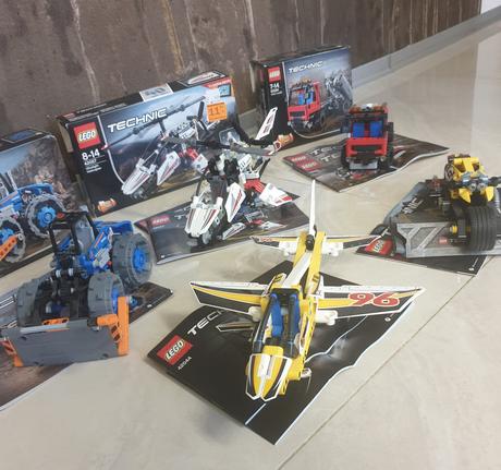 Technic  lega - mix 42071,42044,42057,42084,42058, 