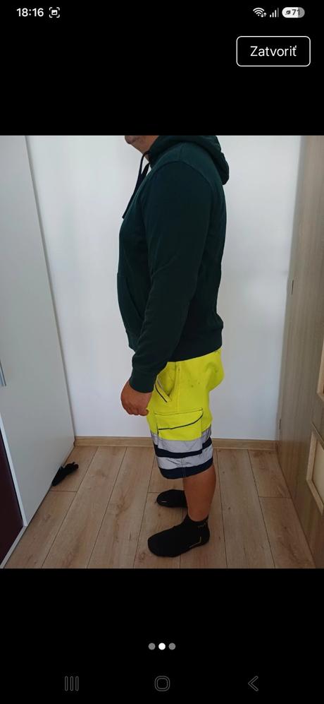 Pánska zelená mikina bonprix, bonprix,xl