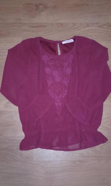 Šifónová blúza s krajkou zn. y.d., young dimension,122