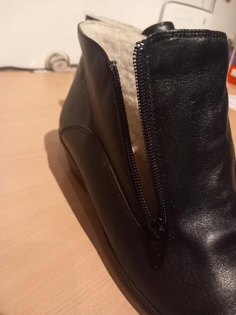 Kožené kotnikove čižmičky, 39