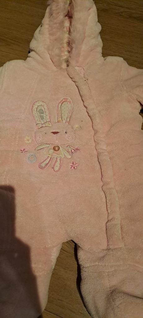 Ružový teplý overal, f&f,68