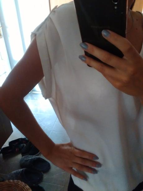 Top biely, yessica,m