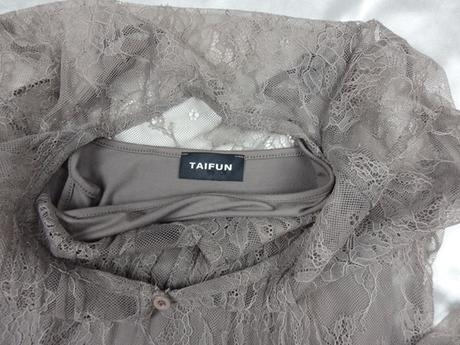 Taifun čipkovaná blúzka s topom, 38