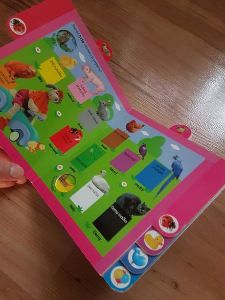 Leporelo/kniha učím sa slová, 