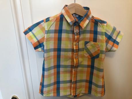 Košieľka veselo károvaná, 80