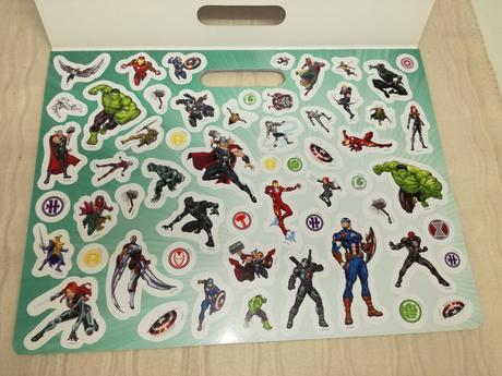 Marvel avengers colouring fun + stickers,